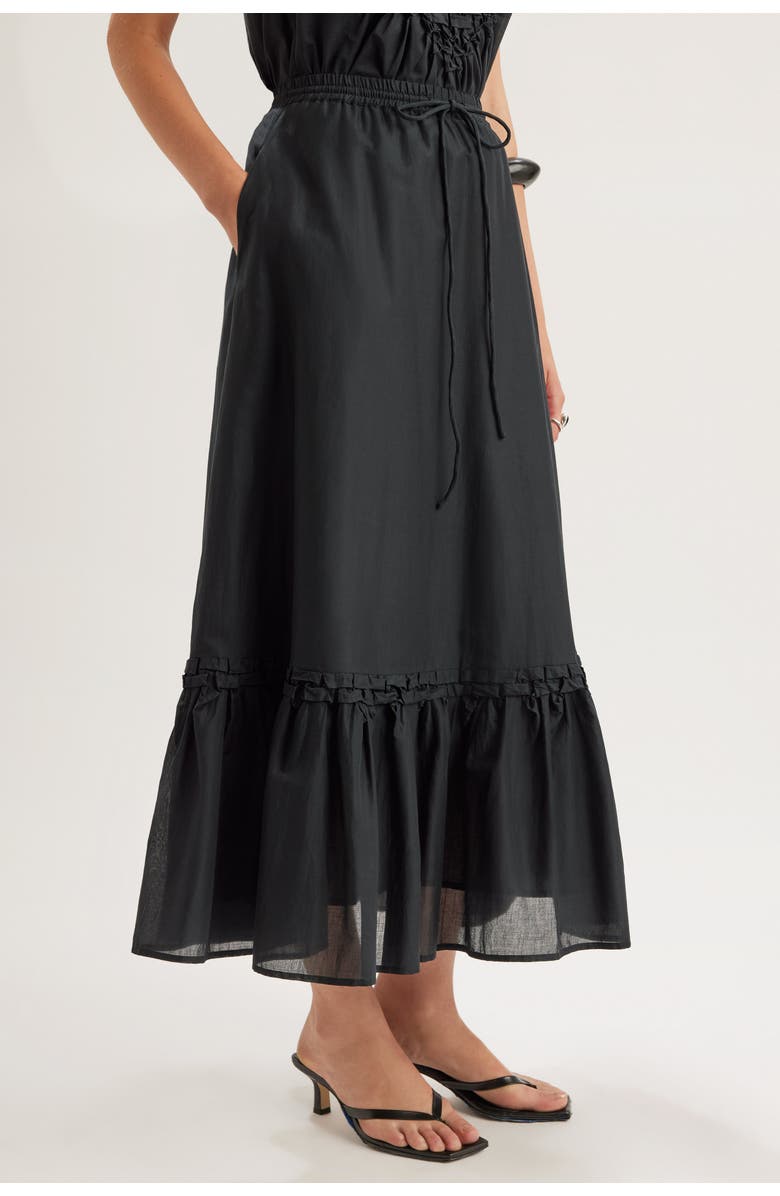 Merlette Maribel Skirt, Alternate, color, Black