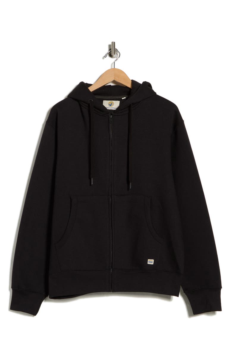 James Campbell Sierra Knit Zip Hoodie, Alternate, color, Black