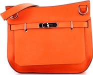 Pre-Owned Hermes Jypsiere Bag Clemence 28