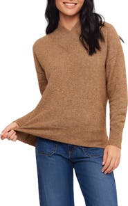 Karen Kane Crossover Shawl Collar Sweater