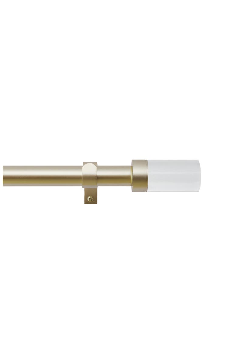Liam Adjustable Curtain Rod & Finial Set video