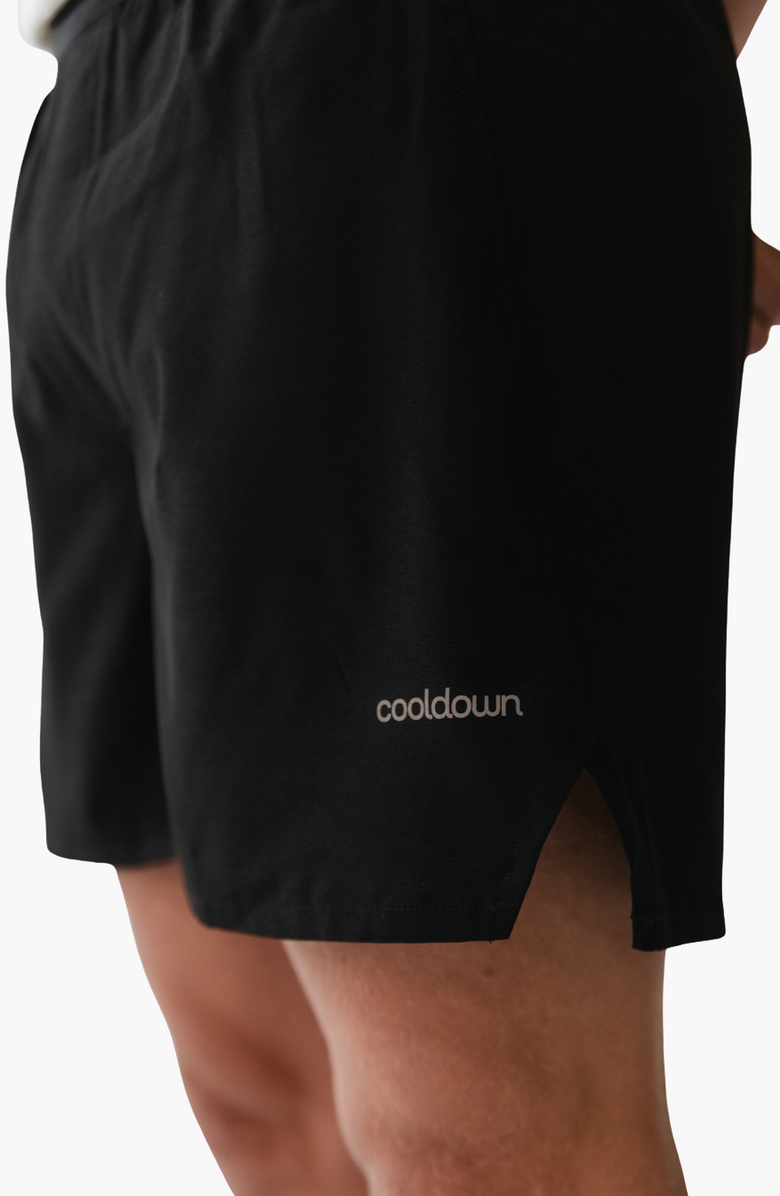 Cooldown Miller Running Shorts, Alternate, color, Black