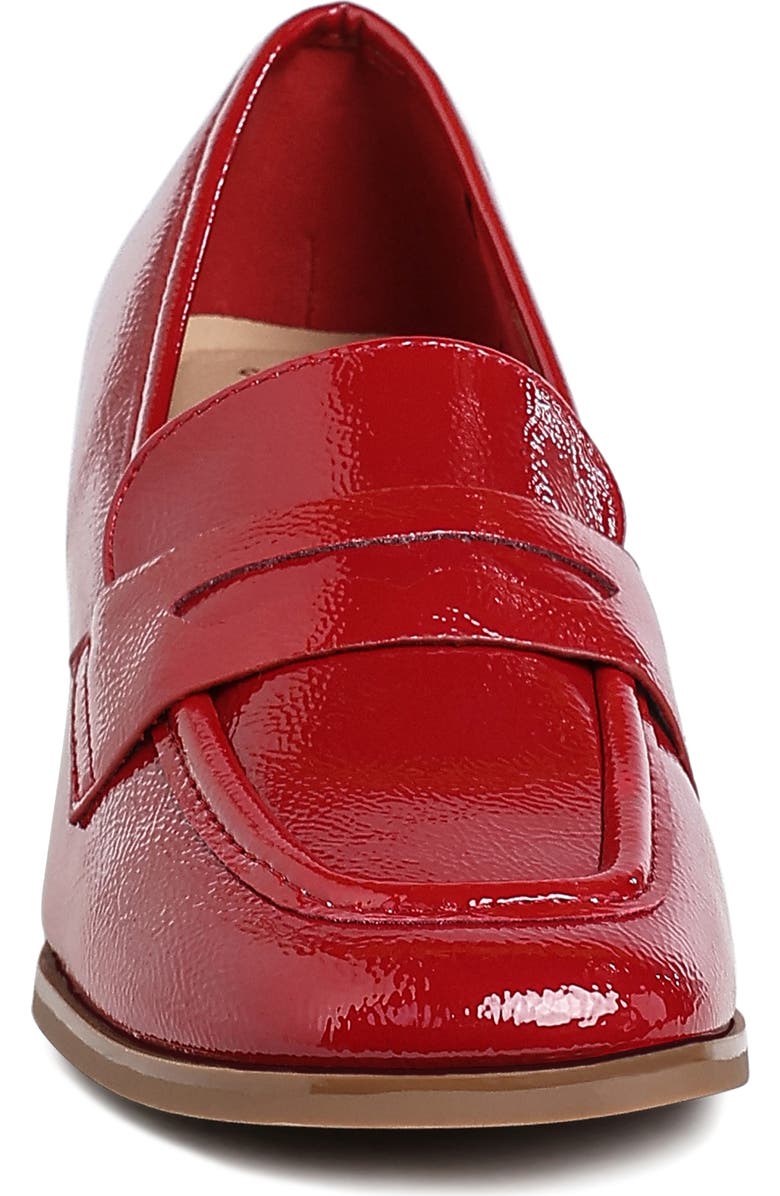 LONDON RAG Umdoni Penny Pump, Alternate, color, Burgundy