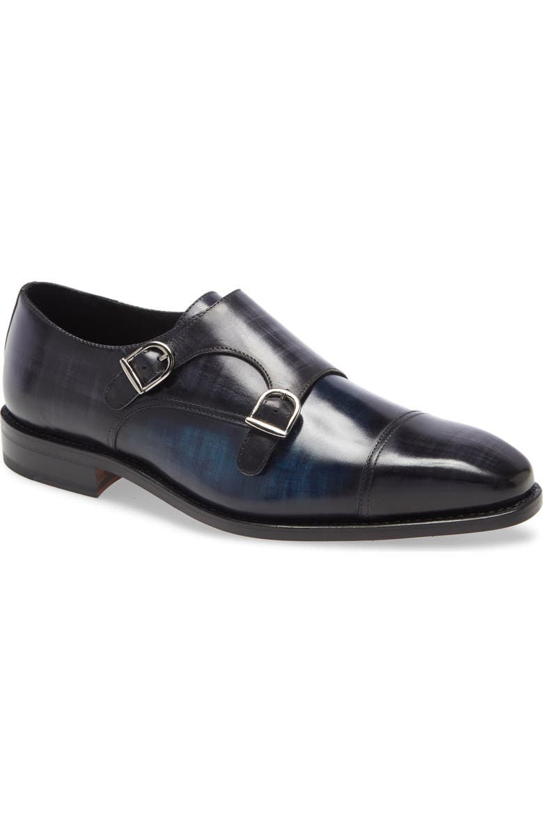 Ike Behar Regal Double Monk Strap Shoe, Main, color,