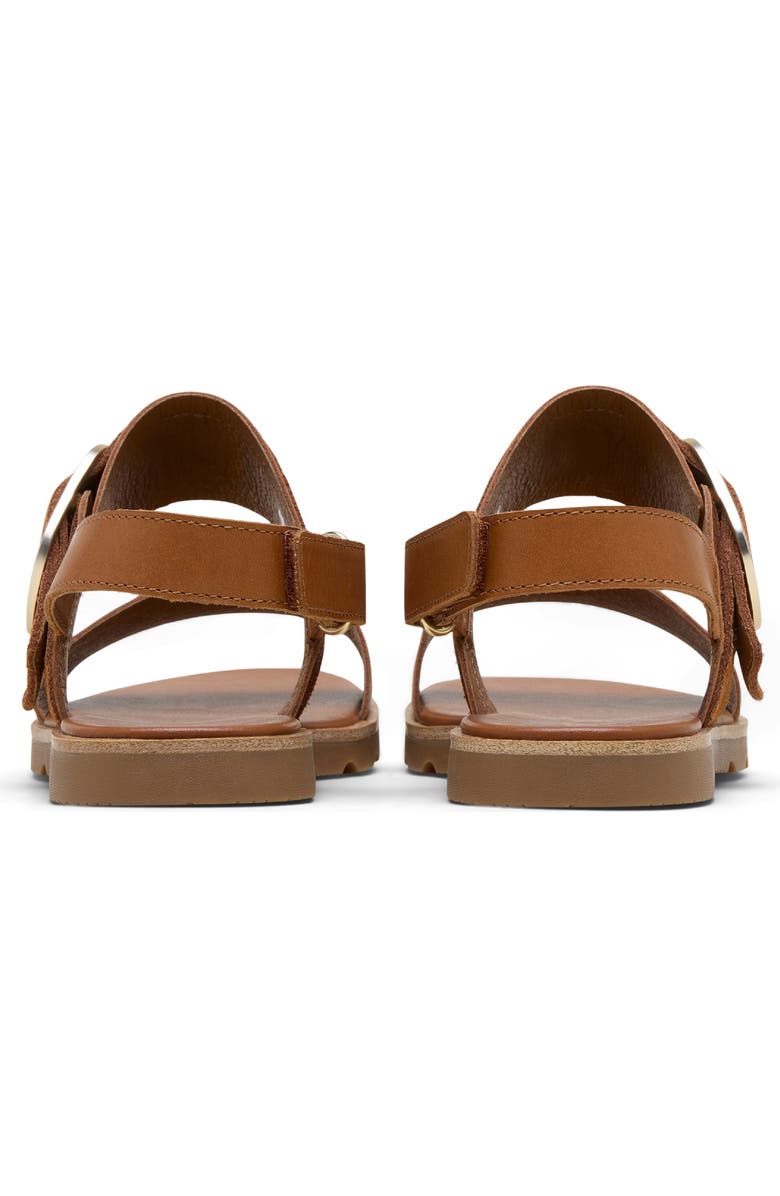 SOREL Ella III Slingback Sandal, Alternate, color, Iced Tea/ Gum 2