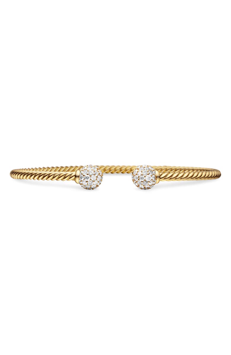 David Yurman Solari Bracelet in 18K Gold with Diamonds, Main, color,
