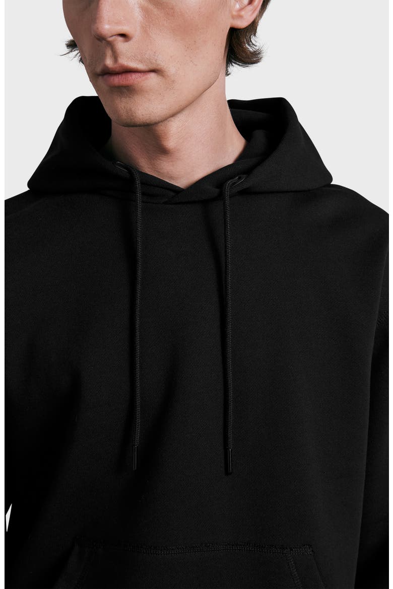 ICONS Damon Slub Hoodie, Alternate, color, BLACK
