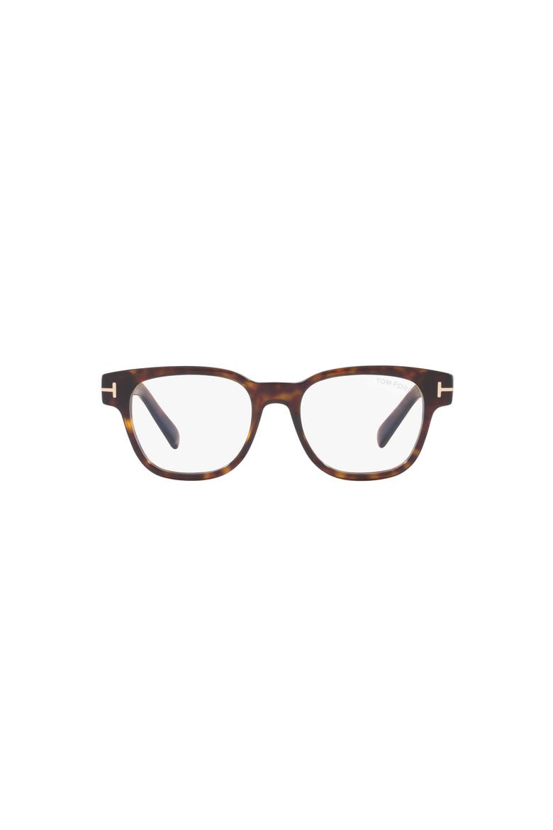 50mm Square optical glasses, Alternate, color, Tortoise