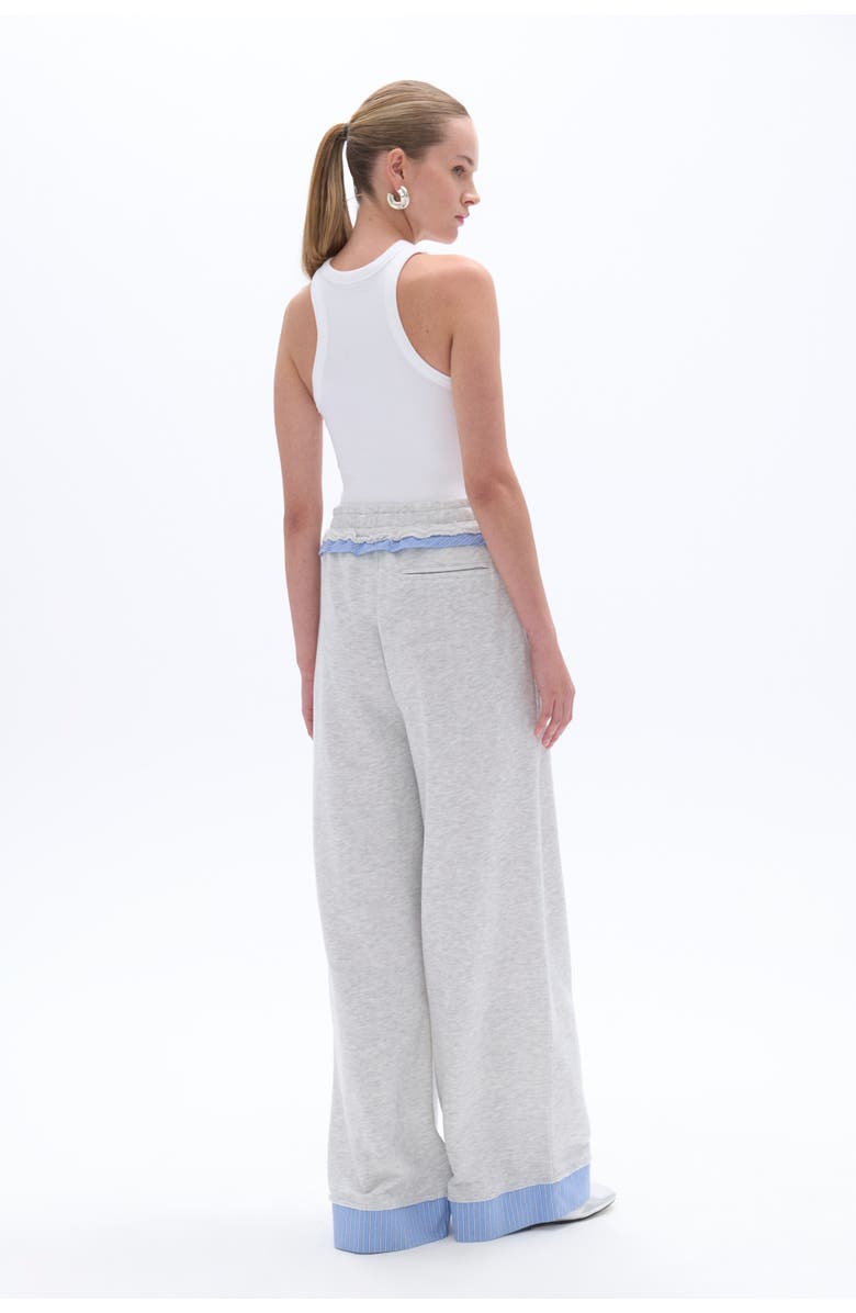 Nocturne Mid Rise Pants with Garni Details, Alternate, color,