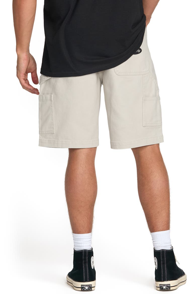 Bad Dog Denim Shorts, Alternate, color, CHINO