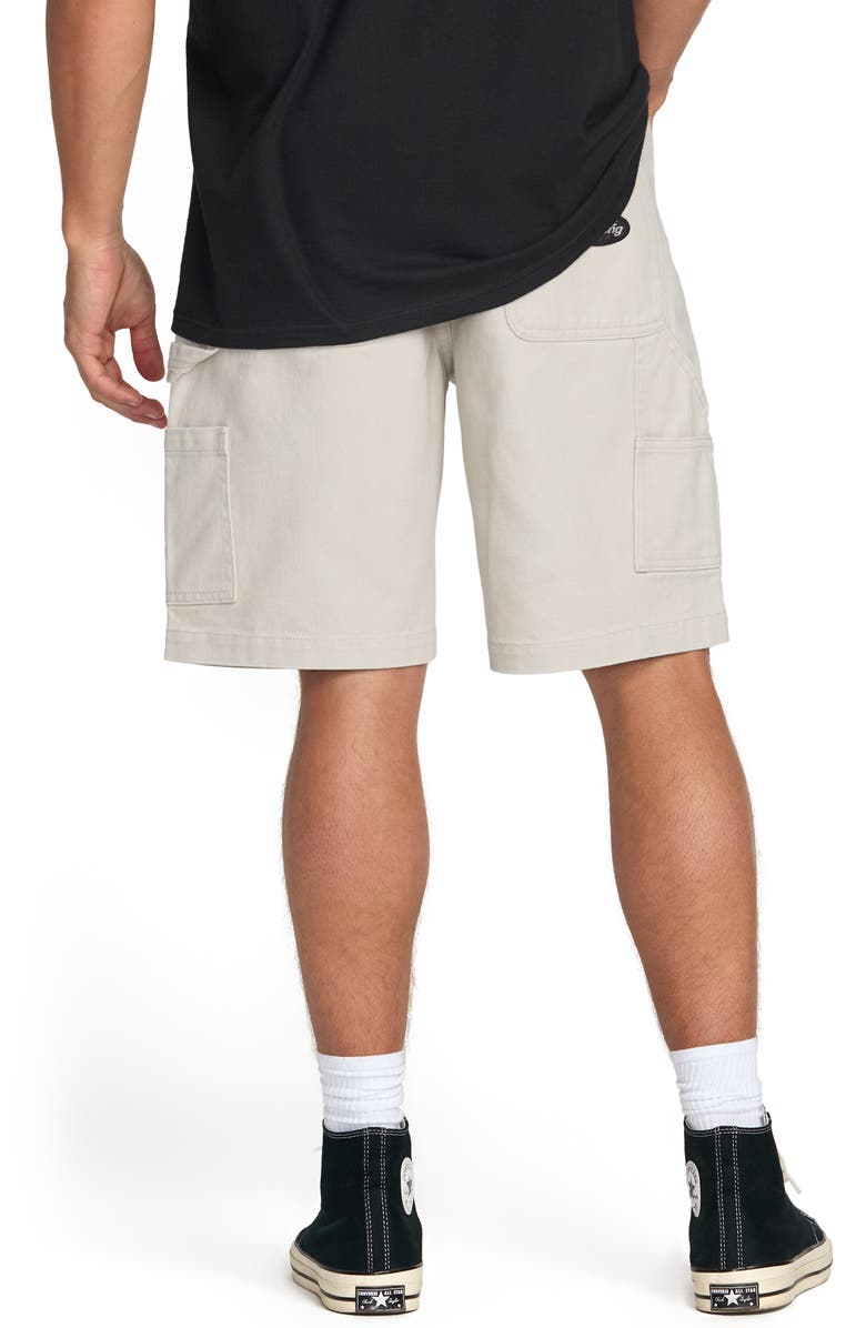 Billabong Bad Dog Denim Shorts, Alternate, color, Chino