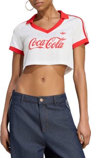 adidas Coca-Cola Cropped Jersey