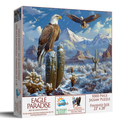 Eagle Paradise 1000 piece Jigsaw Puzzle for Adults