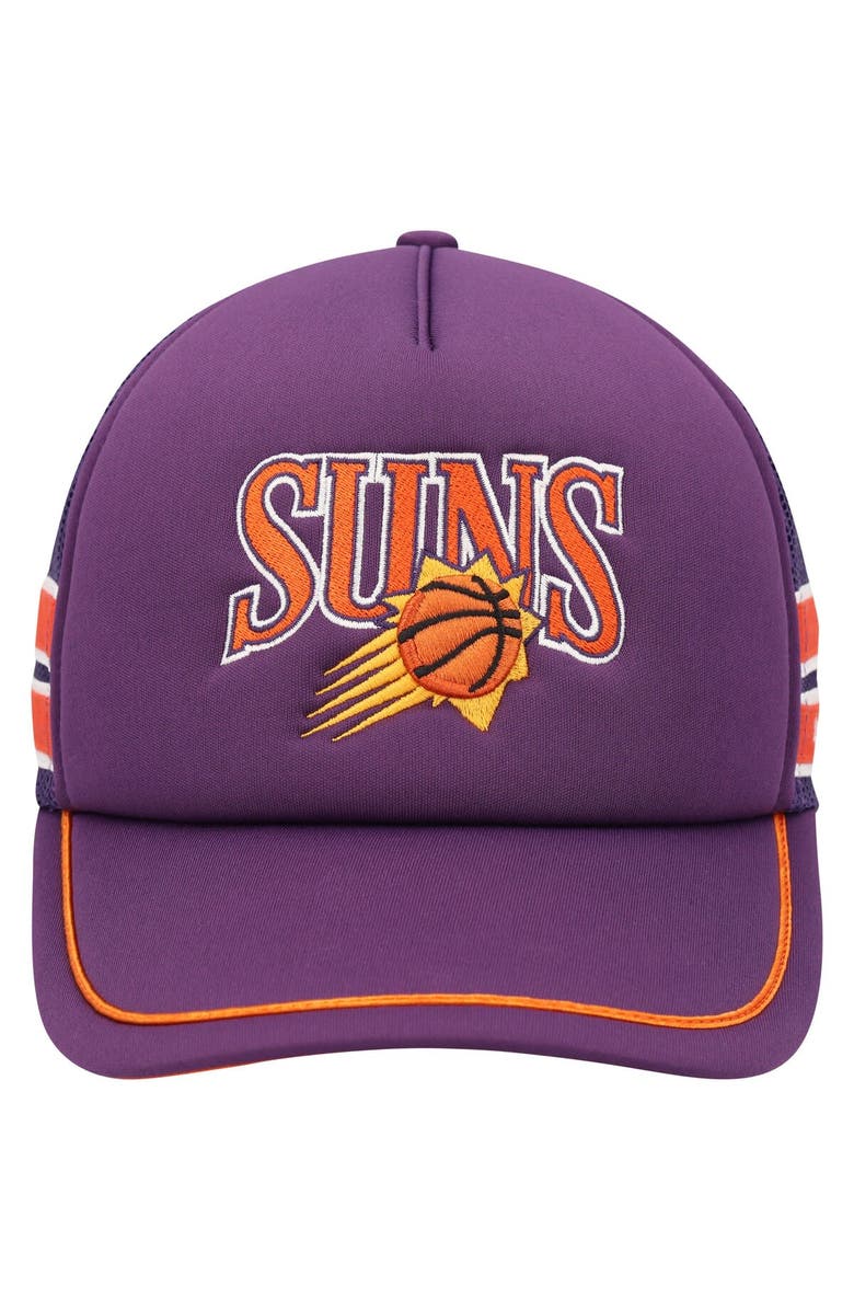 '47 Men's '47 Purple Phoenix Suns Sidebrand Stripes Trucker Adjustable Hat, Alternate, color, Purple