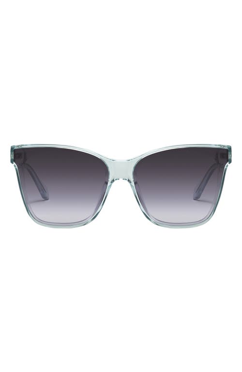 Quay After Party 51mm Square Sunglasses In Gray