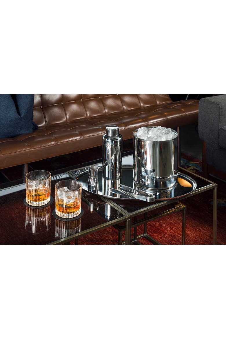 Stile By Pininfarina Ice Bucket, Alternate, color, Silver