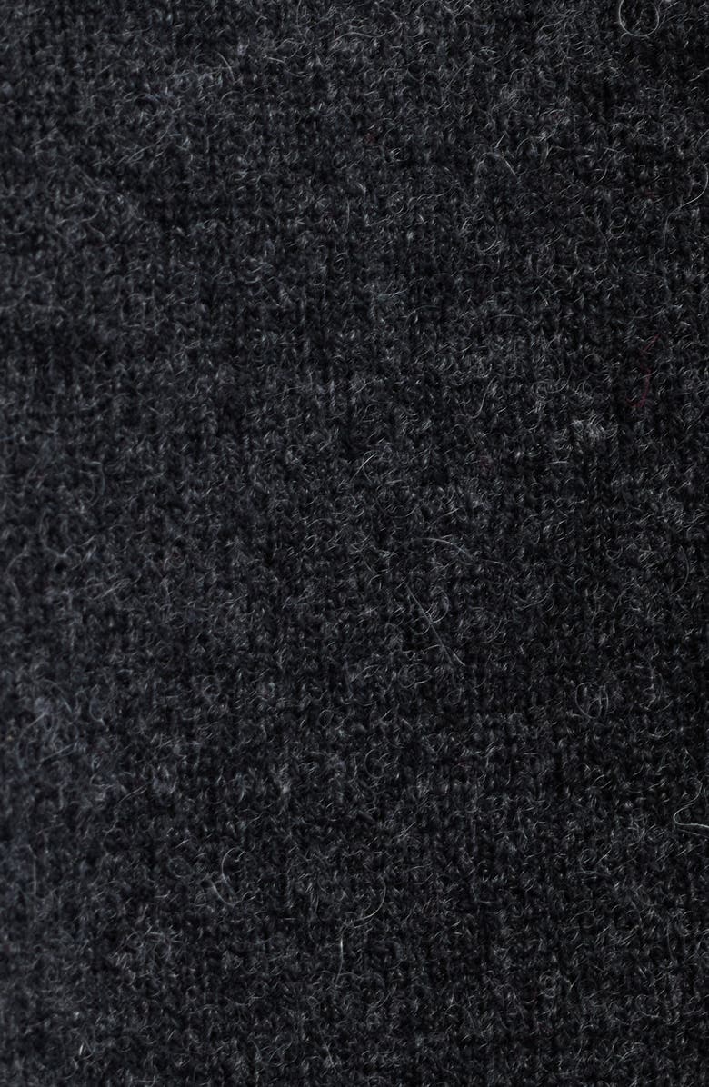 ARTLESS FOREVER Tove Wool & Cashmere Polo Sweater, Alternate, color, Charcoal