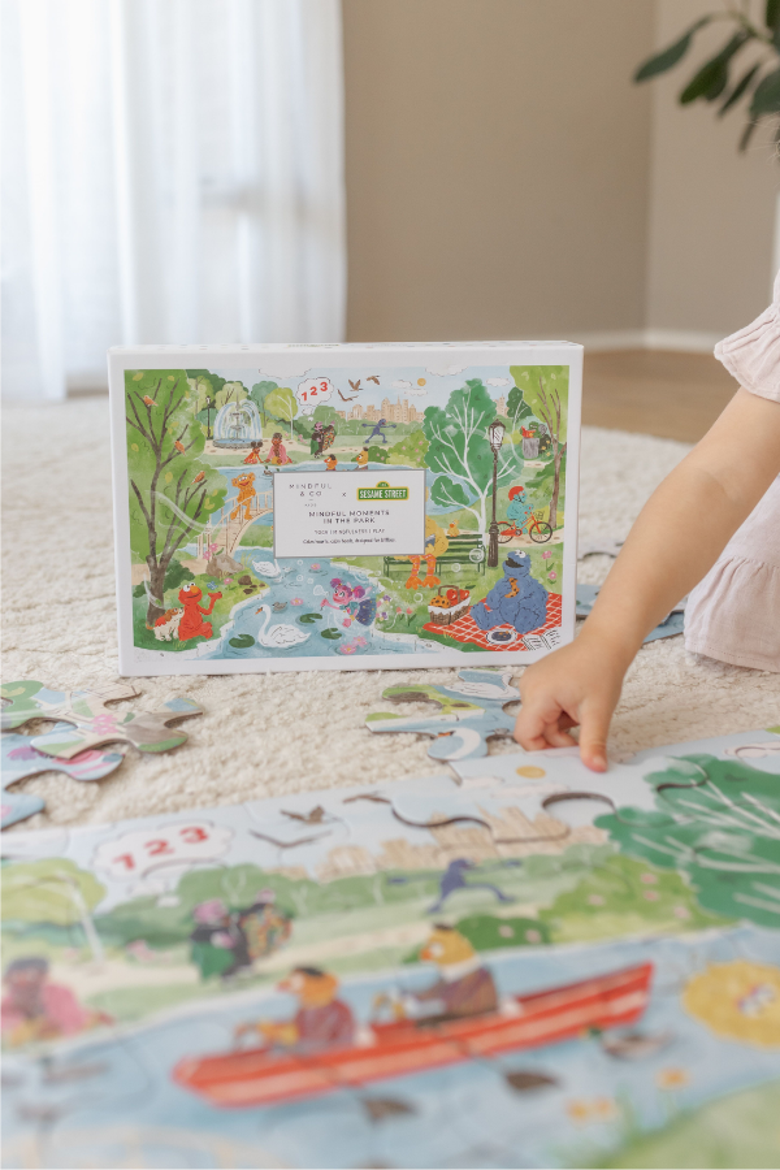 Sesame Street Floor Puzzle - Age 1.5+ Years, Alternate, color, Sesame Street