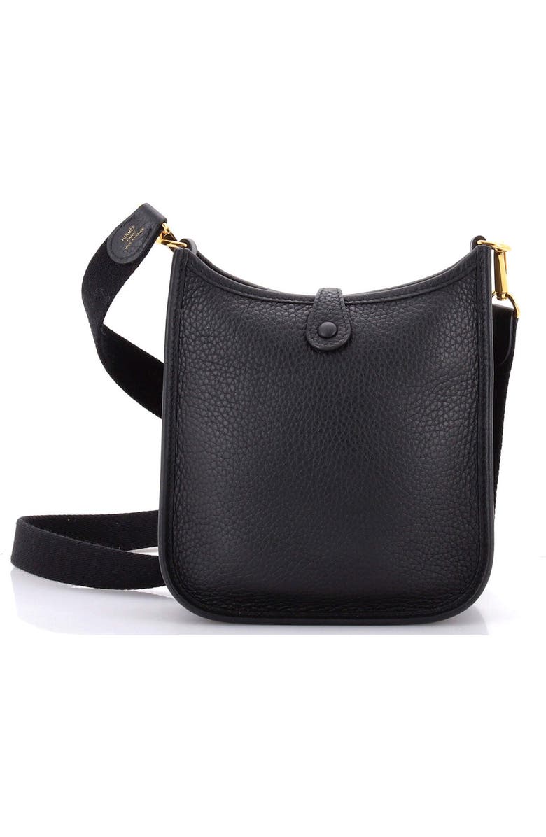 Pre-Owned Hermes Evelyne Bag Gen III Clemence TPM, Alternate, color, Noir