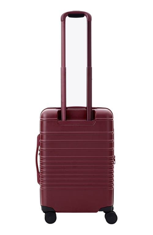 Beis Béis The 21-inch Carry-on Roller In Burgundy