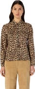 GERARD DAREL Heloise Leopard Print Long Sleeve Shirt