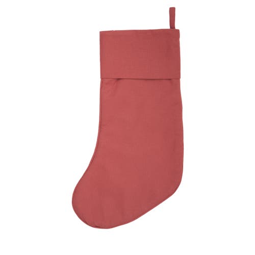 C & F Home C&f Home Woodland Santa Stocking In Red