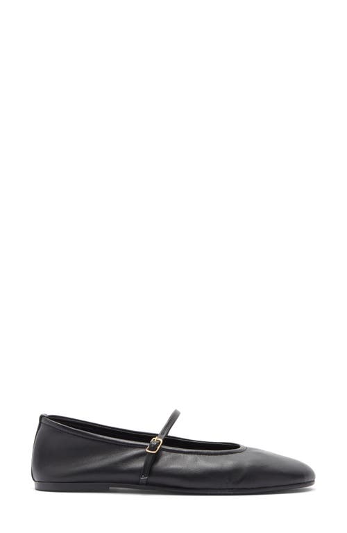Steve Madden Besette Mary Jane Flat In Black