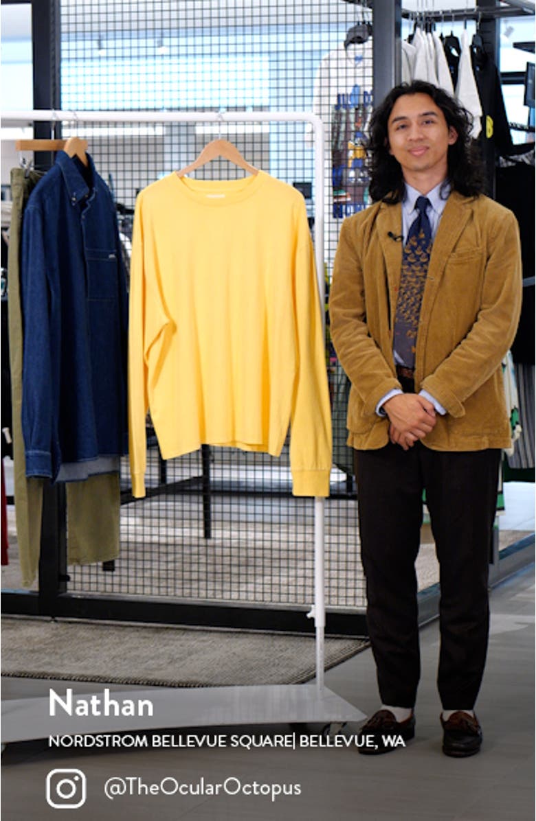 Core Oversize Long Sleeve T-Shirt, sales video thumbnail