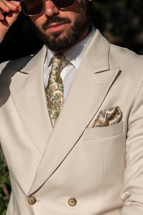 Catania - Printed Silk Tie for Men