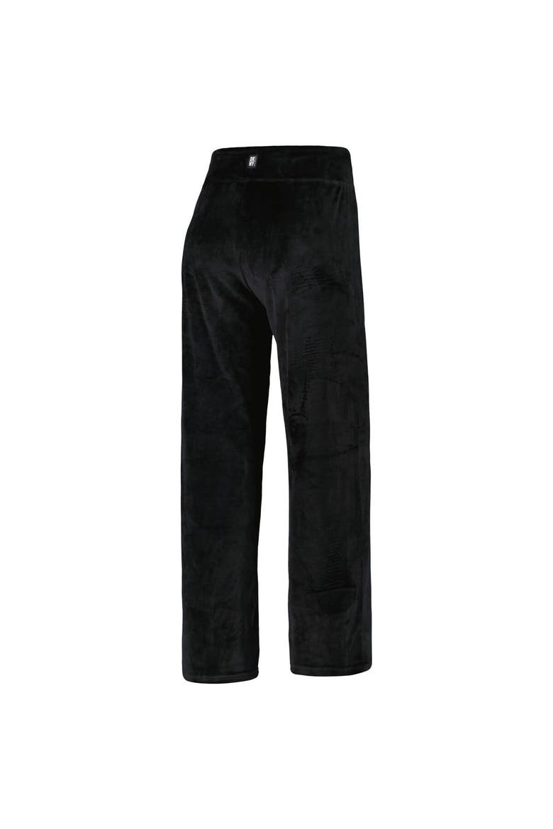 Women's DKNY Sport  Black Carolina Panthers Demi Straight Leg Pants, Alternate, color, Black