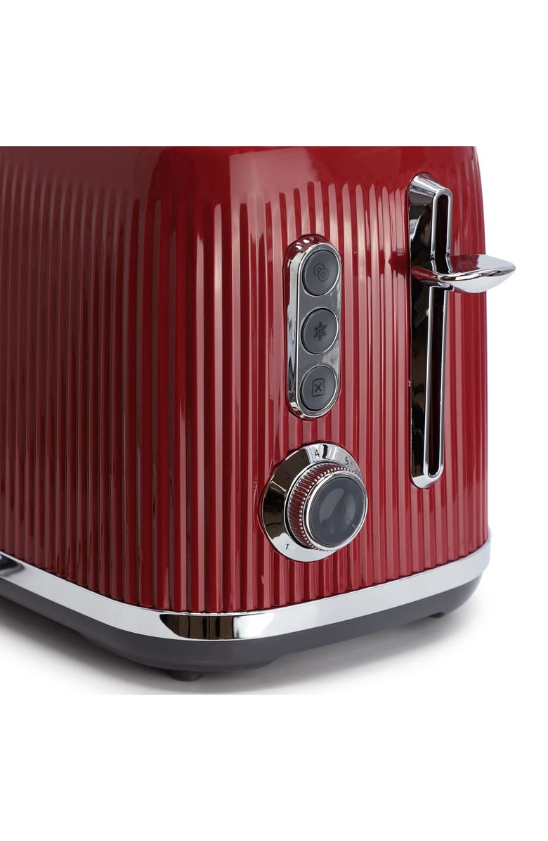 OSTER Retro 2 Slice Toaster with Extra Wide Slots, Alternate, color, Red