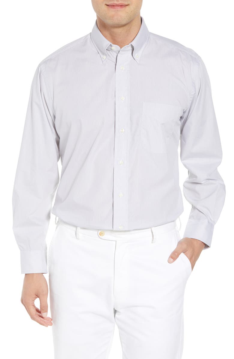 Gitman Tailored Fit Check Dress Shirt, Main, color,