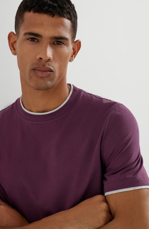 Brunello Cucinelli T-shirt Mit Rundem Ausschnitt