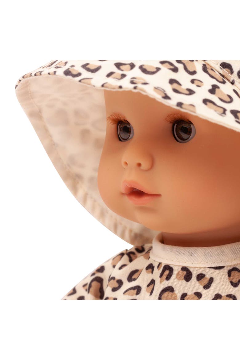 Aquini Girl 13" Spotted Cat Potty Baby Doll, Alternate, color, Multicolored