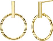 Bony Levy 14K Gold Knocker Stud Earrings