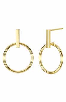 Bony Levy 14K Gold Knocker Stud Earrings