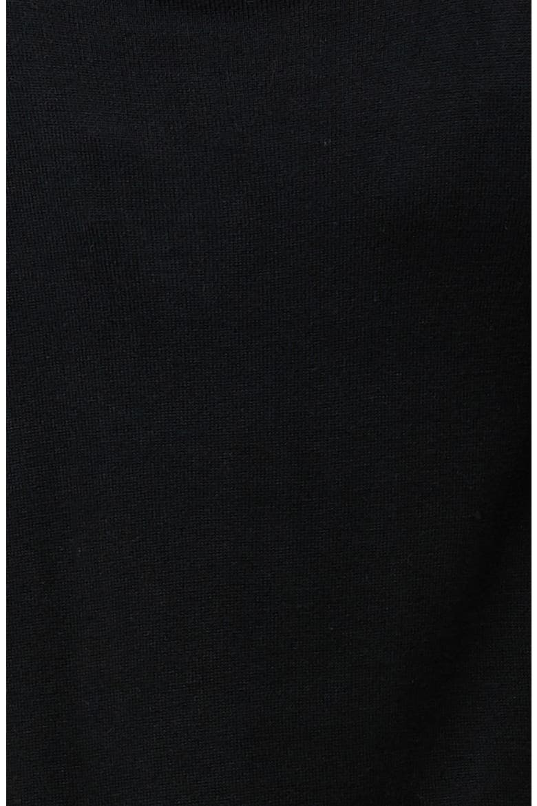 Cowl Neck Maternity/Nursing Sweater, Alternate, color, BLACK