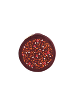 Fable England Magical Mushroom Embroidered Burgundy Velvet Jewellery Box