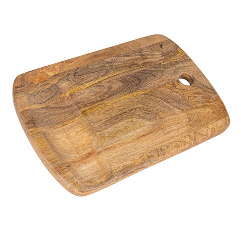 Culinary Craftsman Mango Wood Cheese and Cutting Board