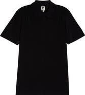 Anne Klein Short Sleeve Knit Button-Up Shirt