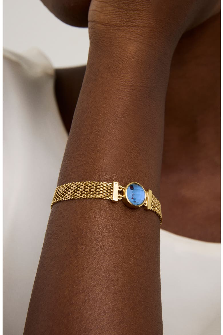 Galleria Chain Bracelet, Alternate, color, IRIDESCENT MIDNIGHT BLUE
