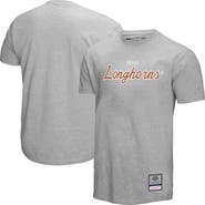 Mitchell & Ness Men's Mitchell & Ness  Gray Texas Longhorns Elite Script T-Shirt