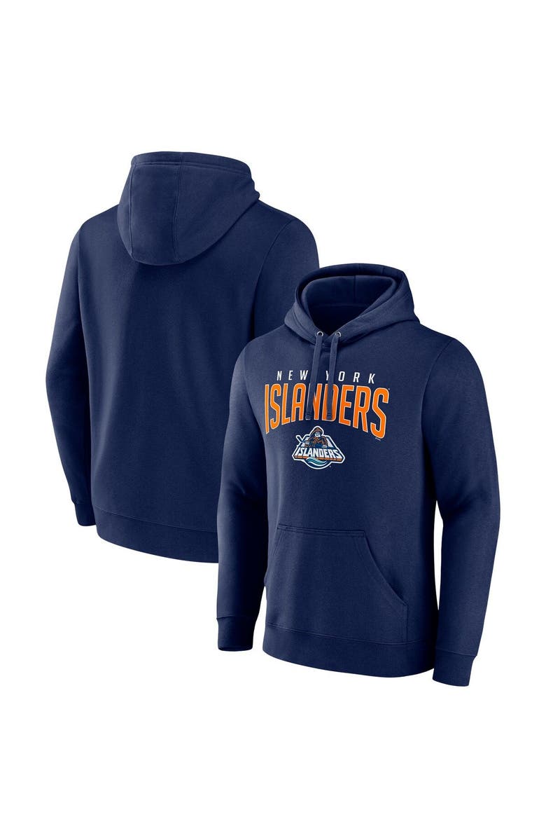 FANATICS Men's Fanatics Branded Navy New York Islanders Special Edition 2.0 Wordmark Pullover Hoodie, Alternate, color, Navy