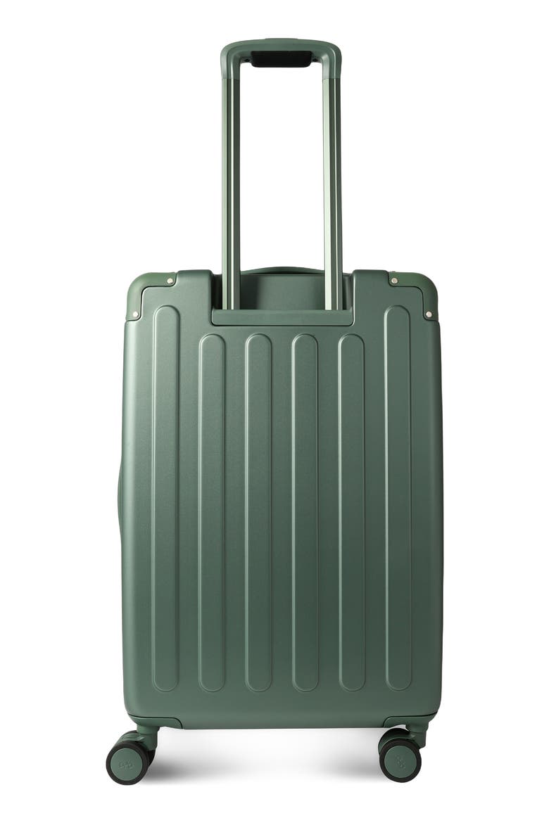Nostos Matte Medium Spinner Suitcase, Alternate, color, PINE