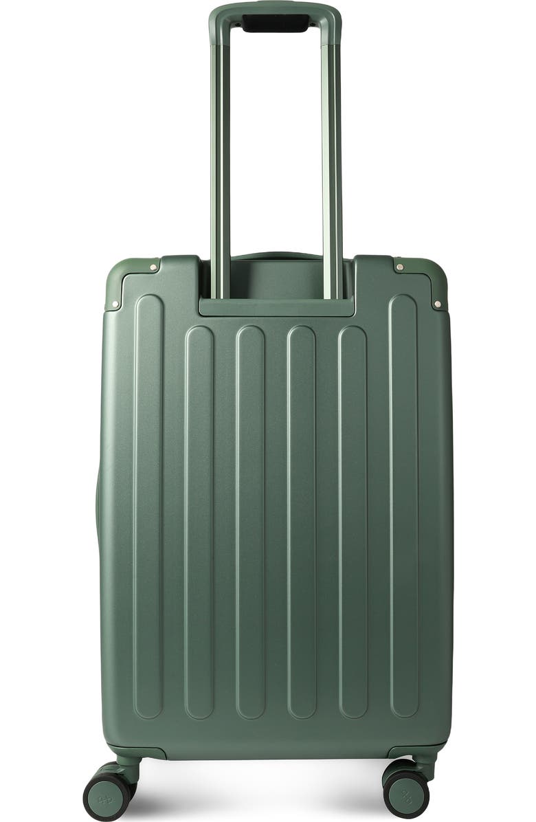 Hedgren Nostos Matte Medium Spinner Suitcase, Alternate, color, Pine