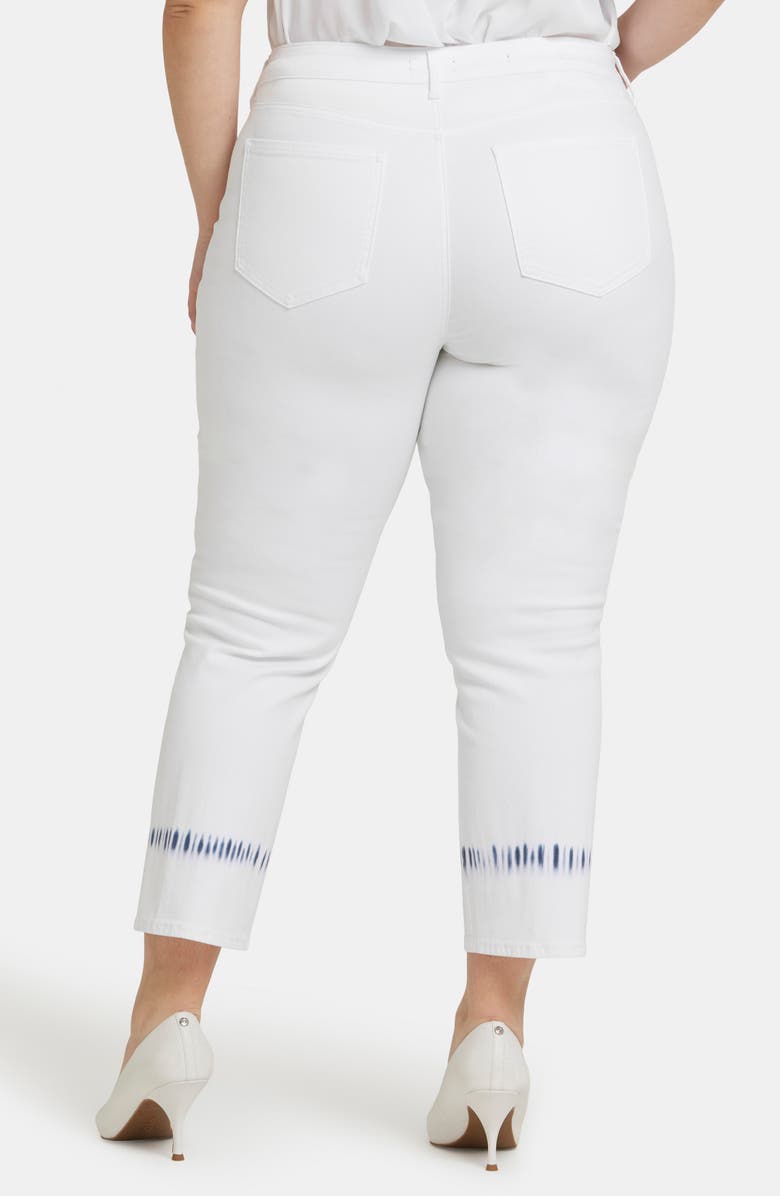 NYDJ Marilyn Ankle Straight Leg Jeans, Alternate, color, Wave Tie Dye