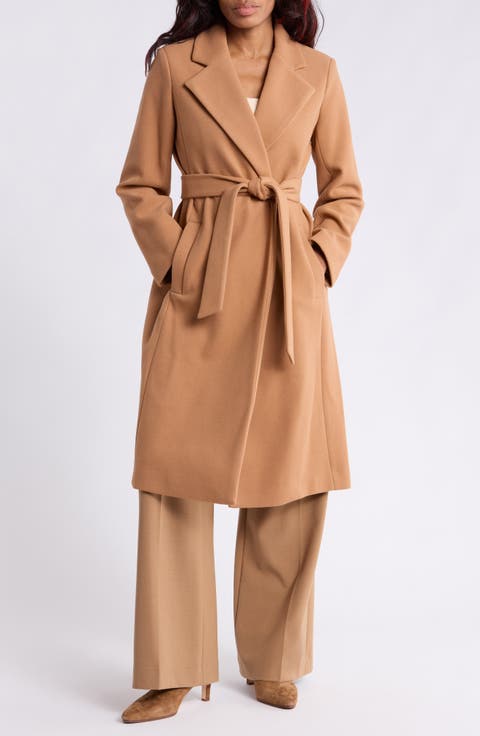 Belted Wrap Coat