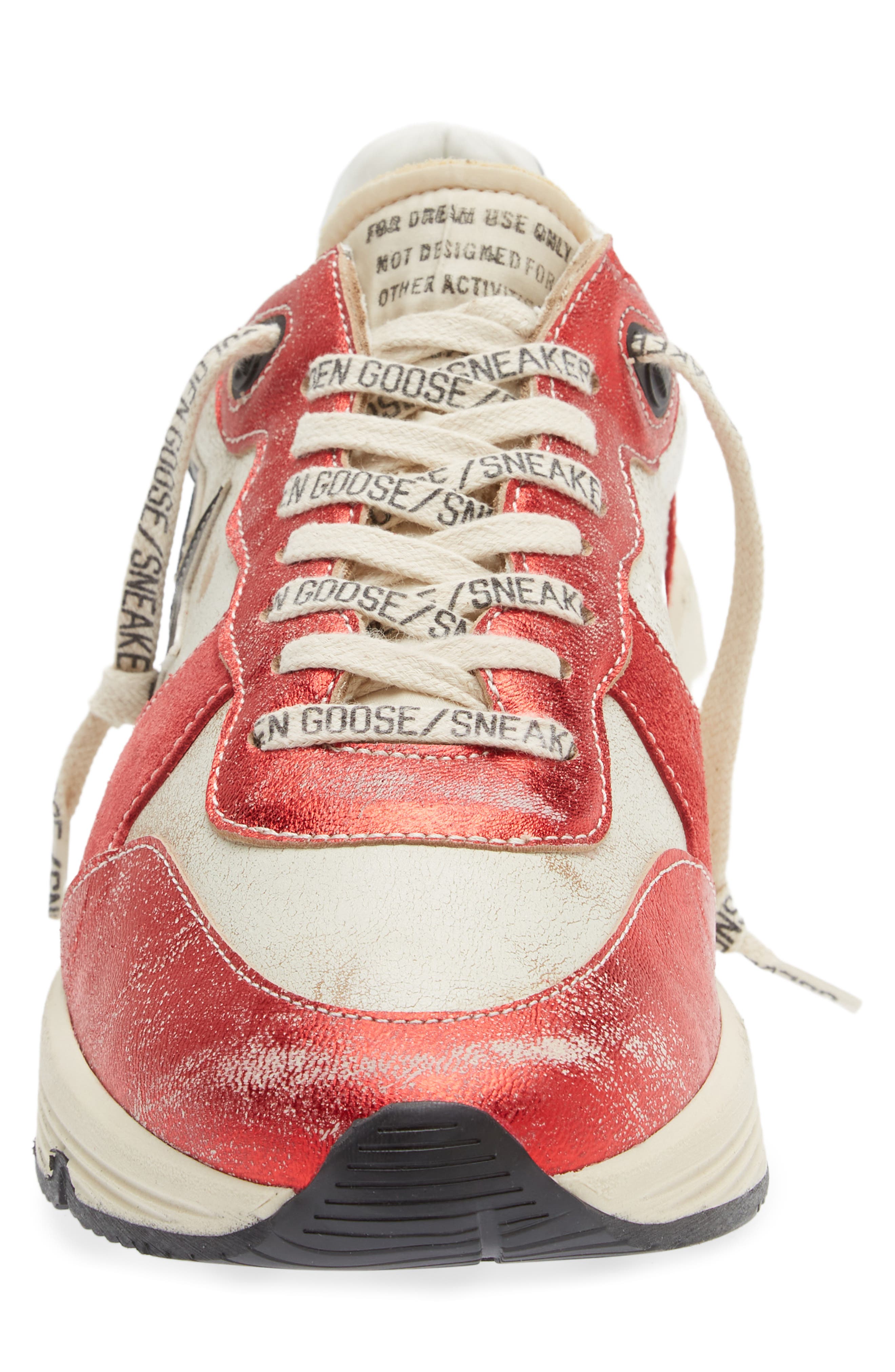 Golden Goose Running Sole Suede Sneaker, Alternate, color, 