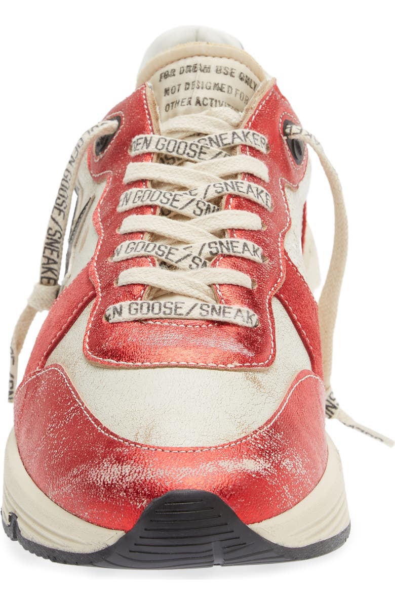 Golden Goose Running Sole Suede Sneaker, Alternate, color,