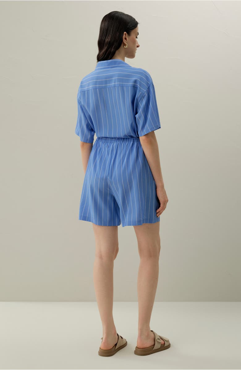 Lilysilk Amalfi Striped Short, Alternate, color, Amalfi Stripe